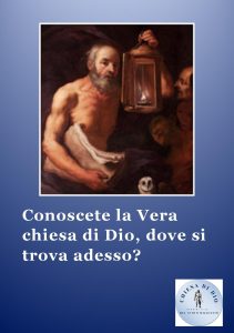 copertina opuscolo dove si trova vera chiesa